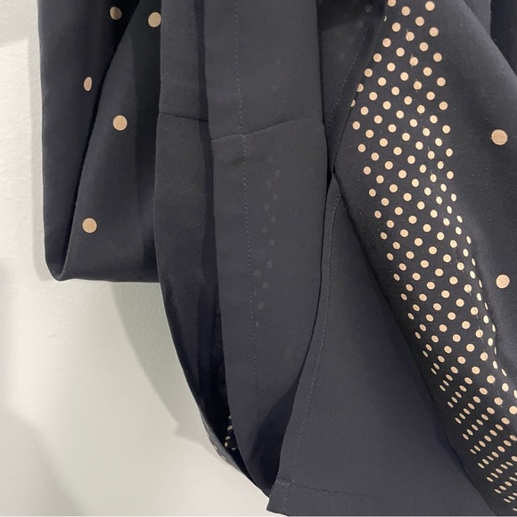 Talbots Navy Polka Dot Midi Dress - Picture 11 of 16